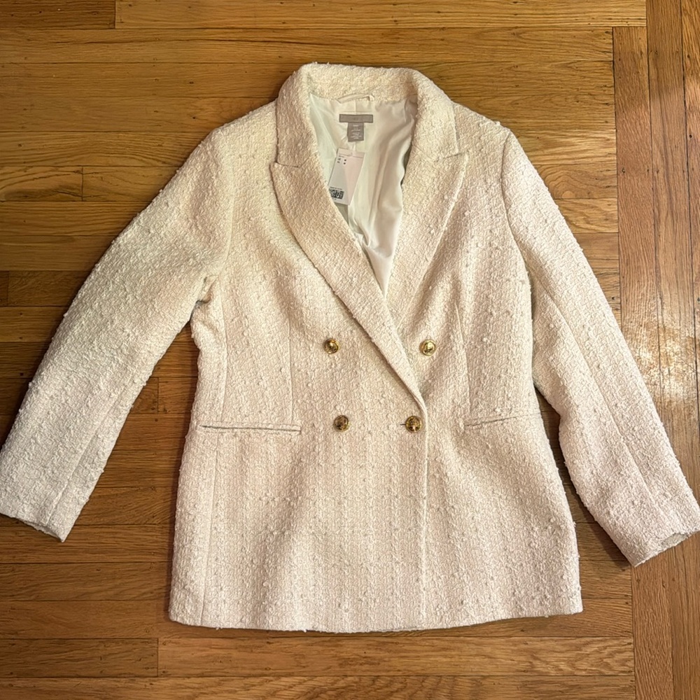 White H&M Blazer